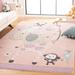 SAFAVIEH Carousel Kids Brandusa Animal Rug