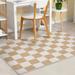 Well Woven Apollo Square Modern Geometric Flat-Weave Area Rug