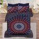 Indian Mandala Duvet Cover Boho Bedding Set Doona Quilt Cover With Pillow Covers Hippie Bohemian Bedspread Duvet Blanket Throw Comforter Set