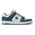 Sneaker DC SHOES "Manteca" Gr. 10(43), grün (white, dark olive) Schuhe Skaterschuh Sneaker low