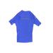O'Neill Rash Guard: Blue Solid Sporting & Activewear - Kids Girl's Size Small