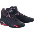 Alpinestars FQ20 Sektor Scarpe da moto, nero-rosso, dimensione 45