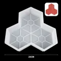 DIY Maple Leaf Path Maker Concrete Molds Garden Pavement Road Paving Brick Mould Cement Paving