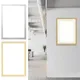 Magnetic Business License Display Sticker Self Adhesive Free Punching Poster Picture Frame Wall
