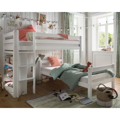 INFANSKIDS »Pinocchio« Kombibett Buche weiß lackiert / ohne Rost Image