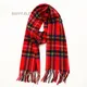 Classic red plaid kinder schal warme winter kleine schmale schal frauen damen schöne mode casual