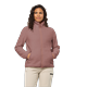 Fleecejacke JACK WOLFSKIN "HIGH CURL JACKET W" Gr. L, rosa (afterglow) Damen Jacken Sportjacken mit Taschen