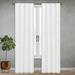 Verdi Velvet Room Darkening Curtain with Rod Pocket, 2 Panels