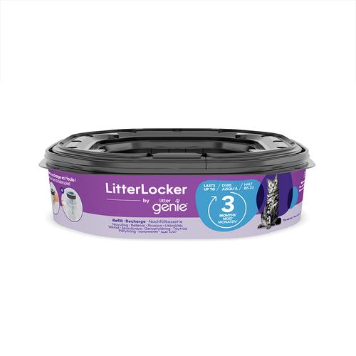 2x Nachfüllkassette für LitterLocker by Litter Genie Katzenstreu-Entsorgungseimer