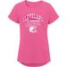 Girls Youth Pink Cleveland Browns Playtime Dolman T-Shirt