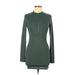 Shein Casual Dress: Green Dresses - Women's Size 6