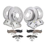 2002 Chevrolet Avalanche 1500 Front and Rear Brake Pad Rotor and Caliper Set - Detroit Axle