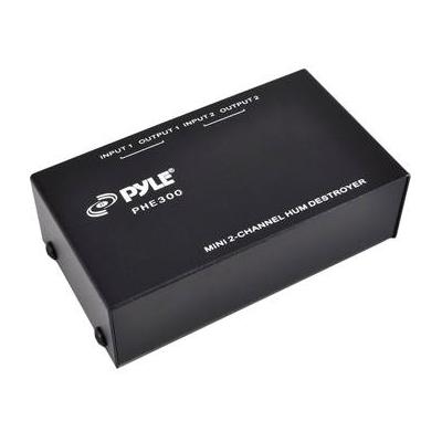 Pyle Pro PHE300 Mini 2-Channel Hum Destroyer PHE30...