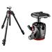 Manfrotto MT055CXPRO3 Carbon Fiber Tripod with MHXPRO-BHQ2 XPRO Ball Head with 200PL MT055CXPRO3