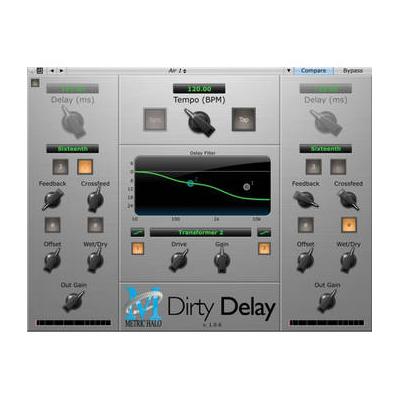 Metric Halo MH Dirty Delay - Feedback Delay Plug-In (Download) MHDD