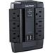 CyberPower Pro Series 6-Outlet Surge Protector CSP600WSU