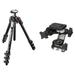 Manfrotto MT055CXPRO4 Carbon Fiber Tripod with 056 3D Junior Pan/Tilt Head MT055CXPRO4