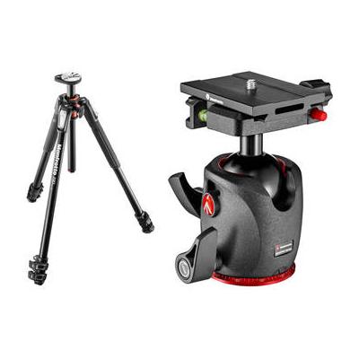 Manfrotto MT190XPRO3 Aluminum Tripod and XPRO Ball Head with Top Lock Quick Release S NULL