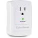 CyberPower CSB100W Single Outlet Wall-Tap Surge Protector CSB100W
