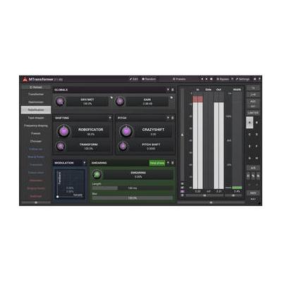 MeldaProduction MTransformer - Pitch- and Frequency-Shifter Plug-In (Download) 11-30288