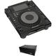 Pioneer DJ CDJ-900 Nexus Kit with Black Flight Case CDJ-900NXS