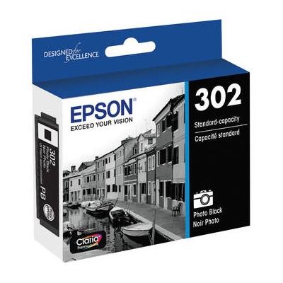 Epson Claria Premium 302 Standard-Capacity Ink Cartridge (Photo Black) T302120-S