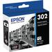 Epson Claria Premium 302 Standard-Capacity Ink Cartridge (Photo Black) T302120-S