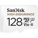 SanDisk 128GB High Endurance UHS-I microSDXC Memory Card with SD Adapter SDSQQNR-128G-AN6IA