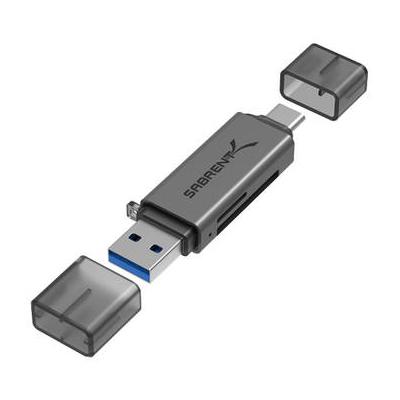 Sabrent USB 3.0 Type-A and Type-C OTG Card Reader ...