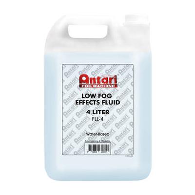 Antari FLL-4 Low Fog Effects Fluid for Antari Fog Machines (1 Gallon, Blue Formula FLL-4