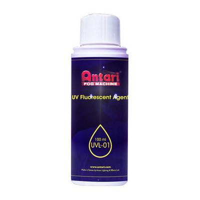 Antari UVL-01 Blue UV Fluorescent Agent for Snow and Bubble Machines (100mL) UVL-01