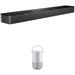 Bose Smart Soundbar 300 and Portable Home Speaker Kit (Luxe Silver Speaker) 843299-1100