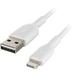 Belkin Boost Charge Lightning to USB-A Cable (9.8', White) CAA001BT3MWH