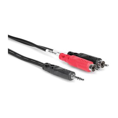 Hosa Technology Stereo Mini 3.5mm Male to 2 RCA Male Y-Cable (10') CMR-210