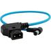 Kondor Blue Straight D-Tap to DC 2.5mm Right-Angle Cable (Kondor Blue,15") KB-DCTAP-RA15S