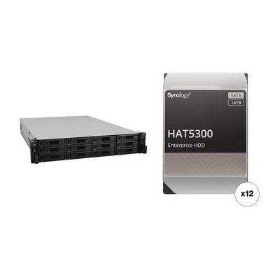 Synology 192TB RackStation RS3621RPxs 12-Bay NAS Enclosure Kit (12 x 16TB) RS3621RPXS
