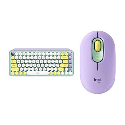 Logitech Wireless POP Keys & POP Silent Mouse Bundle (Daydream Mint) 920-010708