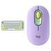 Logitech Wireless POP Keys & POP Silent Mouse Bundle (Daydream Mint) 920-010708