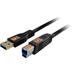 Comprehensive Pro AV/IT Integrator Series USB-A Male 3.2 Gen 1 to USB-B Male Cable (6') USB5G-AB-6PROBLK