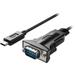 Tera Grand USB-C to RS232 Serial DB9 Adapter Cable (6') USBC-RS232SCW-06