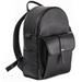 Artisan & Artist Premium Leather Tokyo Backpack (Black) ACAM EX0002 BLK