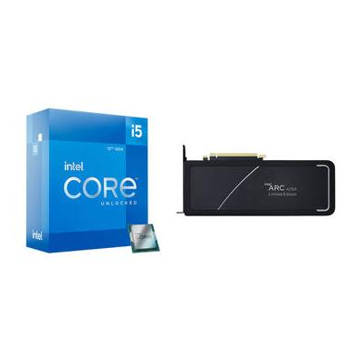 Intel Core i5-12600K Processor Kit with Intel Arc A750 Limited Edition Graphics C BX8071512600K
