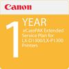 Canon 1-Year eCarePAK Extended Service Plan for LX-D1300 and LX-P1300 5840C005AA