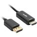 Rocstor DisplayPort 1.2 Male to HDMI Male Active Adapter Cable (6') Y10C127-B2