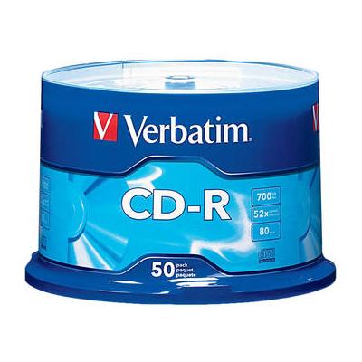 Verbatim CD-R 700MB Disc (50-Pack Spindle) 94691