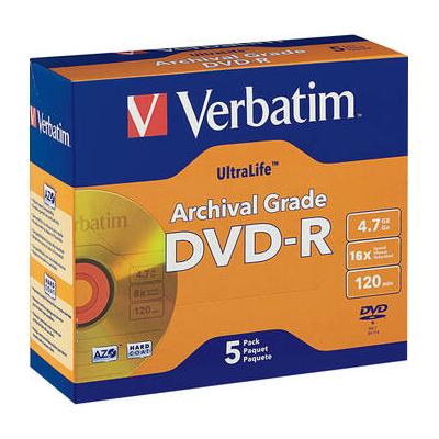 Verbatim DVD-R UltraLife Gold Archival Grade 4.7GB...