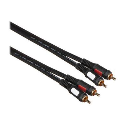 Pearstone 2 RCA Male to 2 RCA Male Audio Cable (15...