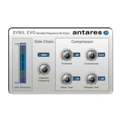 Antares Audio Technologies Sybil Variable Frequency De-Esser Plug-In (Download) 35502E