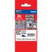 Brother TZeS221 Tape with ExtraStrength Adhesive for P-Touch Labelers (Black on Whi TZE-S221