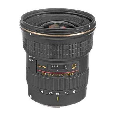 Tokina Used 12-24mm f/4 AT-X 124AF Pro DX II Autofocus Lens for Canon Digital Cameras ATX124DXIIC